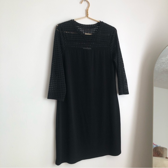 Black Mesh Michael Kors Dress - Picture 5 of 7